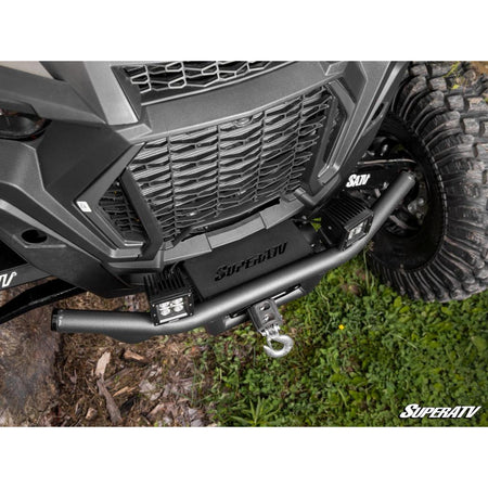 SuperATV Polaris RZR XP Turbo S Winch - Ready Front Bumper - MojoMotoSport.com