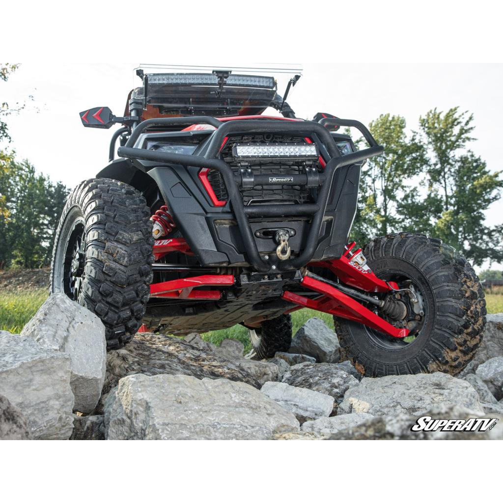 SuperATV Polaris RZR XP Turbo Sidewinder A - Arms—1.5" Forward Offset - MojoMotoSport.com