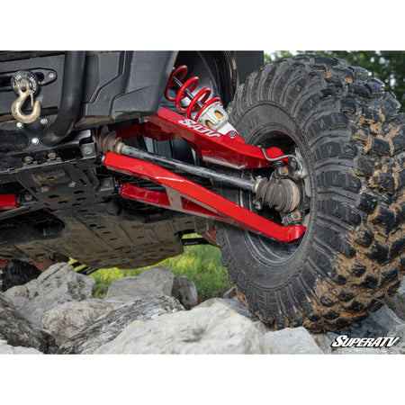 SuperATV Polaris RZR XP Turbo Sidewinder A - Arms—1.5" Forward Offset - MojoMotoSport.com