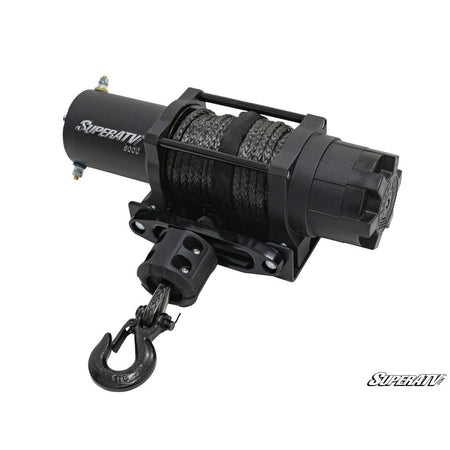 SuperATV Polaris RZR XP Turbo Winch Mounting Plate - MojoMotoSport.com