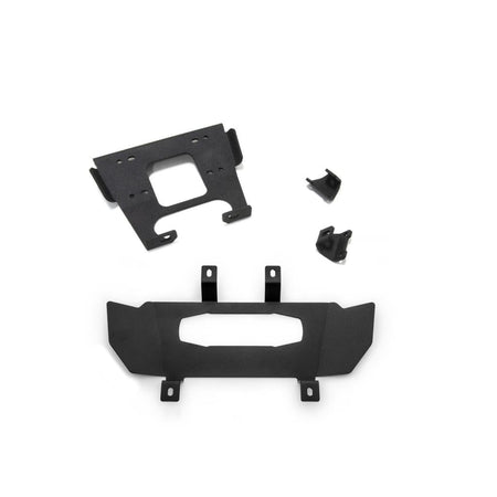 SuperATV Polaris RZR XP Turbo Winch Mounting Plate - MojoMotoSport.com
