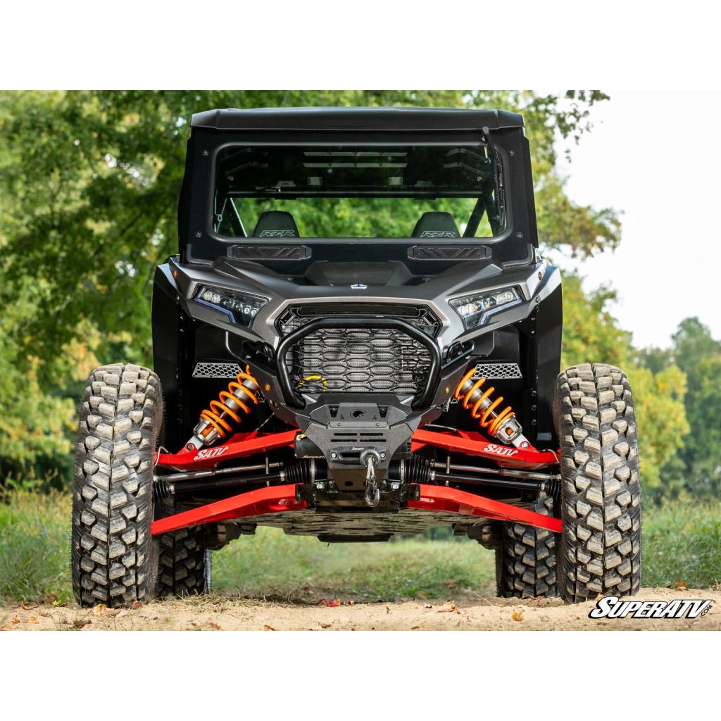 SuperATV Polaris RZR XP Winch Mount 2024+ - MojoMotoSport.com