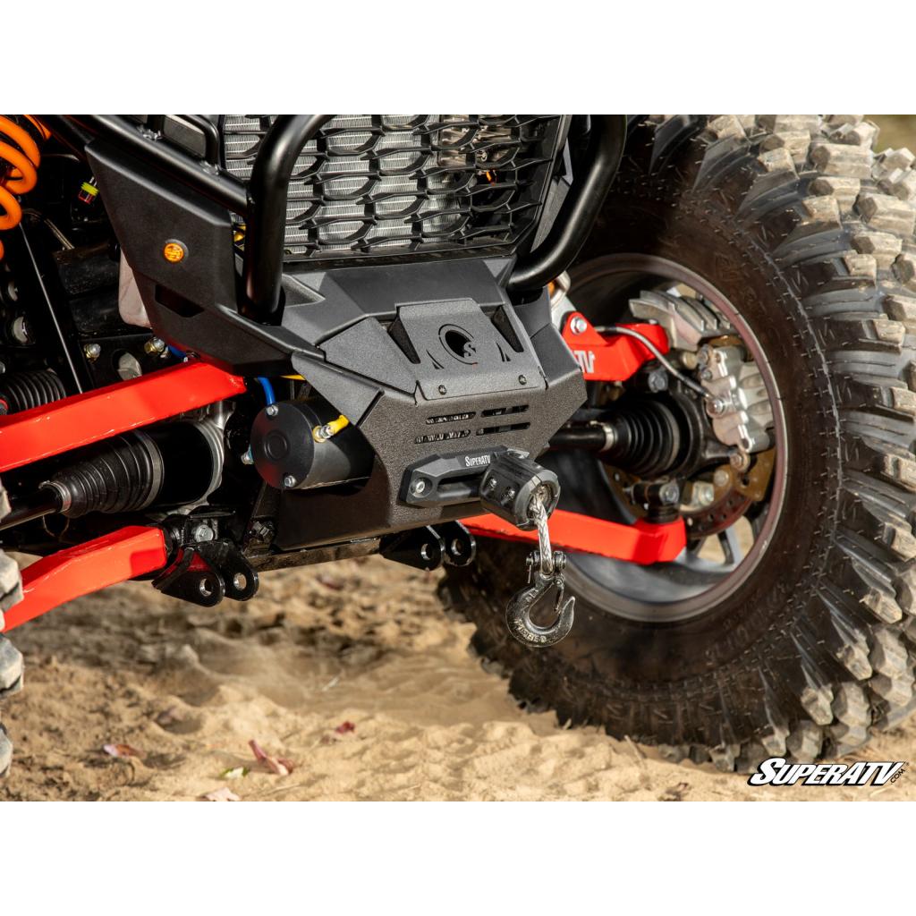 SuperATV Polaris RZR XP Winch Mount 2024+ - MojoMotoSport.com