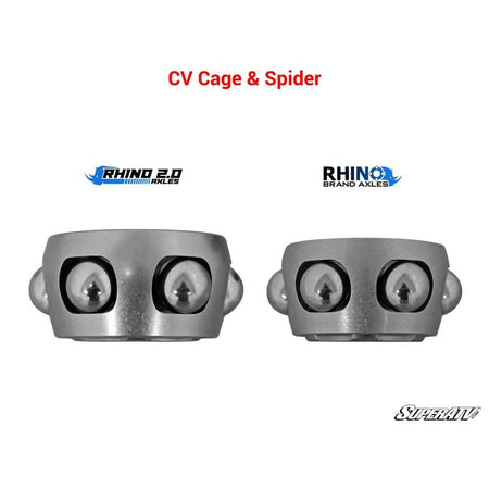 SuperATV Polaris Sportsman Heavy - Duty Rear Axle - Rhino 2.0 - MojoMotoSport.com