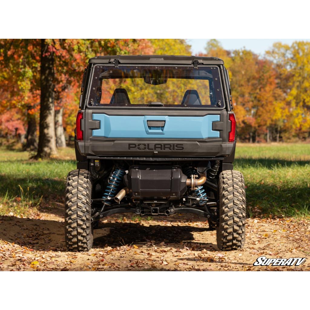 SuperATV Polaris Xpedition ADV Rear Flip Windshield - MojoMotoSport.com