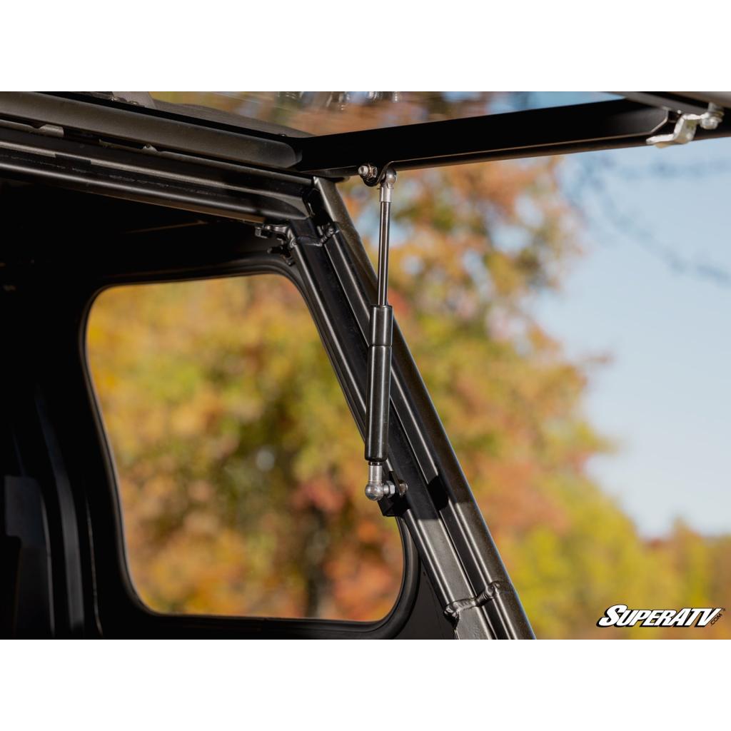 SuperATV Polaris Xpedition ADV Rear Flip Windshield - MojoMotoSport.com