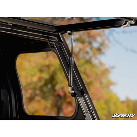SuperATV Polaris Xpedition ADV Rear Flip Windshield - MojoMotoSport.com