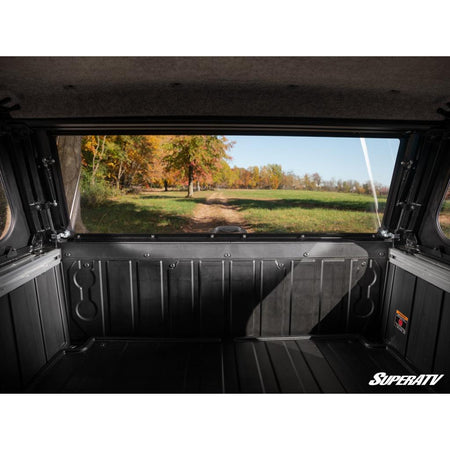 SuperATV Polaris Xpedition ADV Rear Flip Windshield - MojoMotoSport.com
