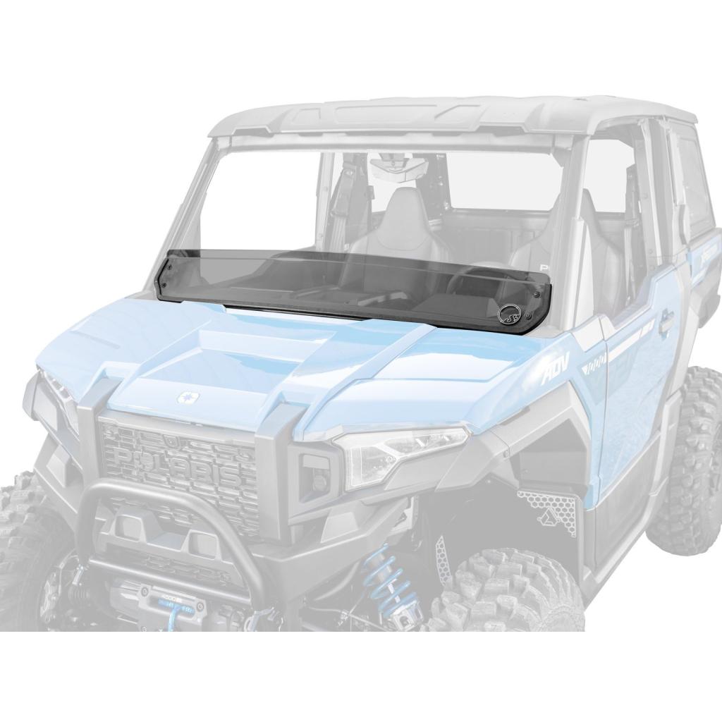 SuperATV Polaris Xpedition Half Windshield - MojoMotoSport.com