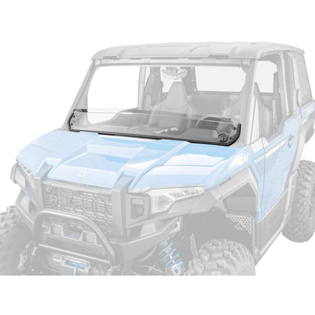SuperATV Polaris Xpedition Half Windshield - MojoMotoSport.com