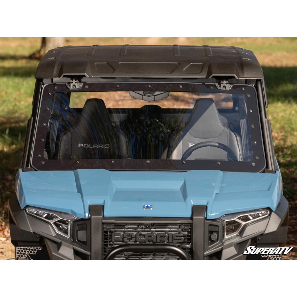 SuperATV Polaris Xpedition MaxDrive Power Flip Windshield - MojoMotoSport.com