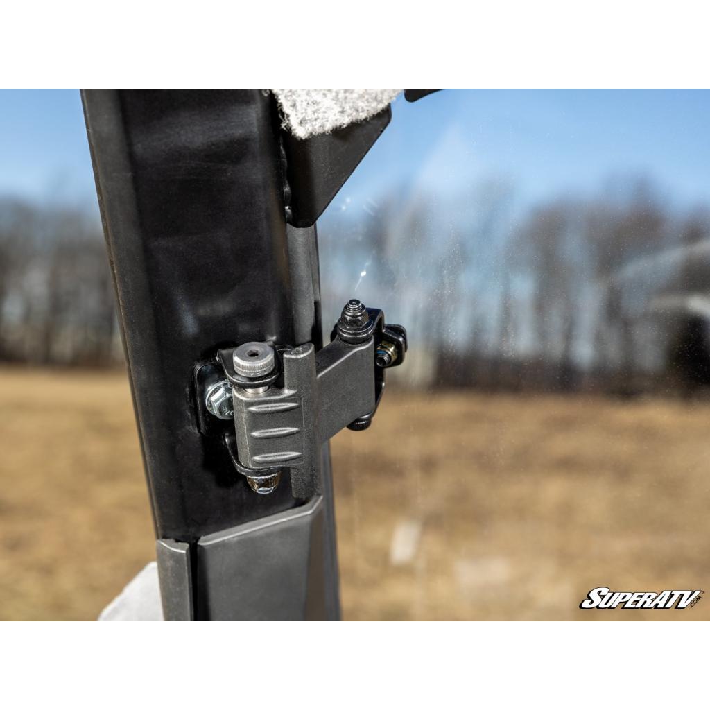 SuperATV Polaris Xpedition Scratch - Resistant Vented Full Windshield - MojoMotoSport.com