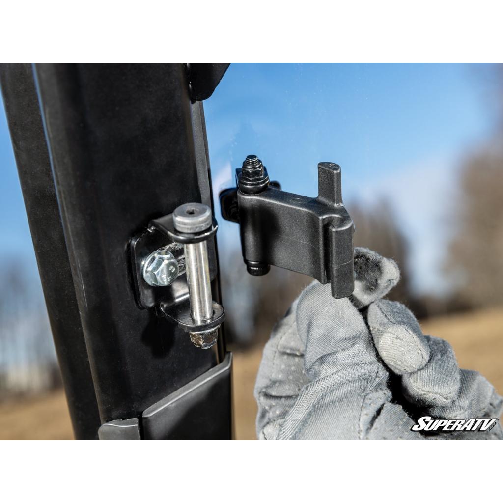 SuperATV Polaris Xpedition Scratch - Resistant Vented Full Windshield - MojoMotoSport.com