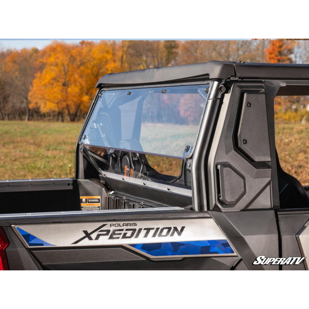 SuperATV Polaris Xpedition XP Rear Windshield - MojoMotoSport.com