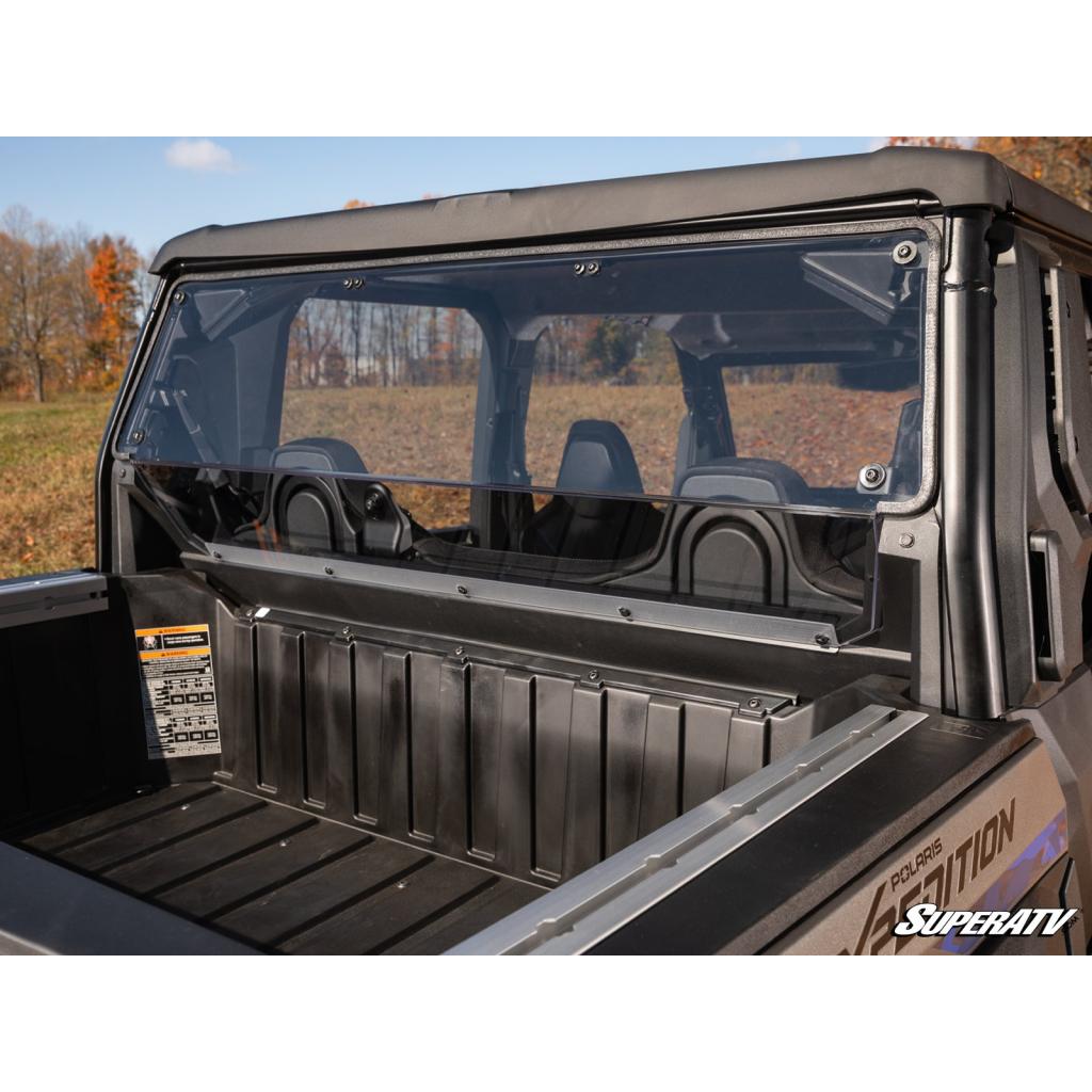 SuperATV Polaris Xpedition XP Rear Windshield - MojoMotoSport.com