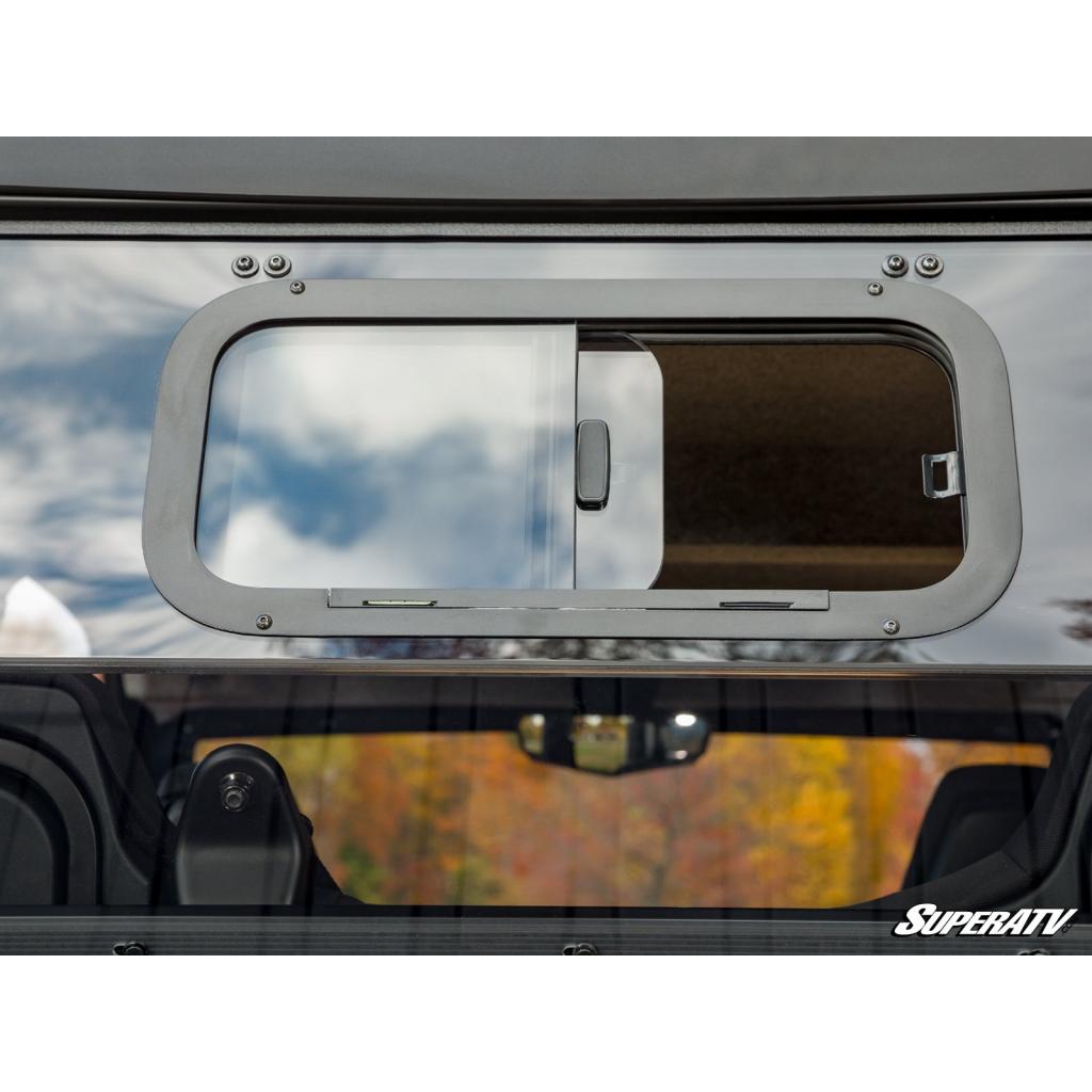 SuperATV Polaris Xpedition XP Sliding Rear Windshield - MojoMotoSport.com