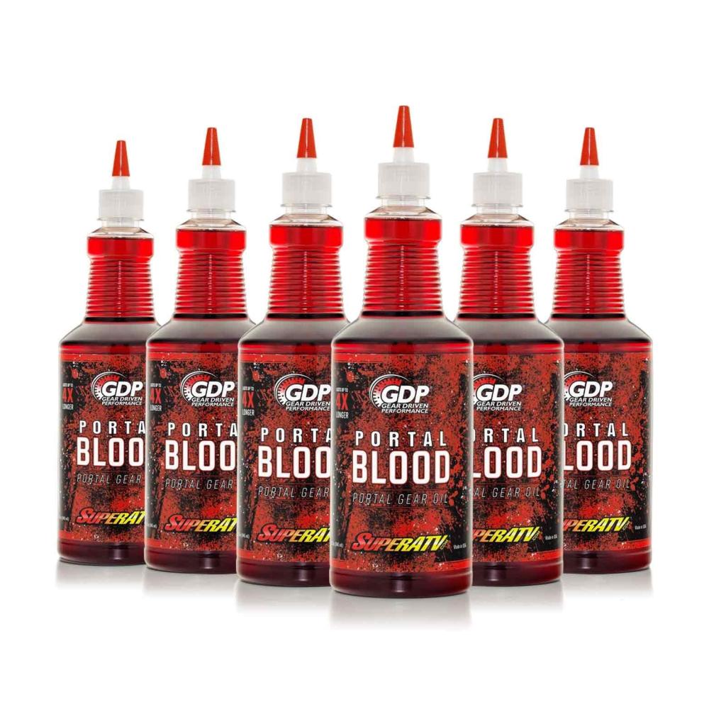 SuperATV Portal Blood Portal Gear Oil - MojoMotoSport.com