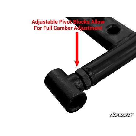 SuperATV Ranger XP 1000 High Clearance 1.5" Forward Offset A - Arms - MojoMotoSport.com