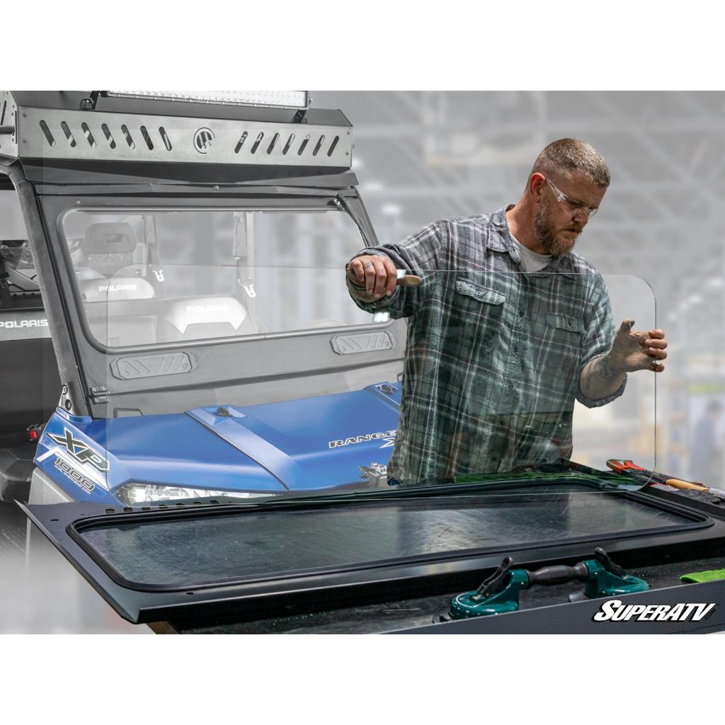 SuperATV Replacement Glass Windshield Kit - MojoMotoSport.com