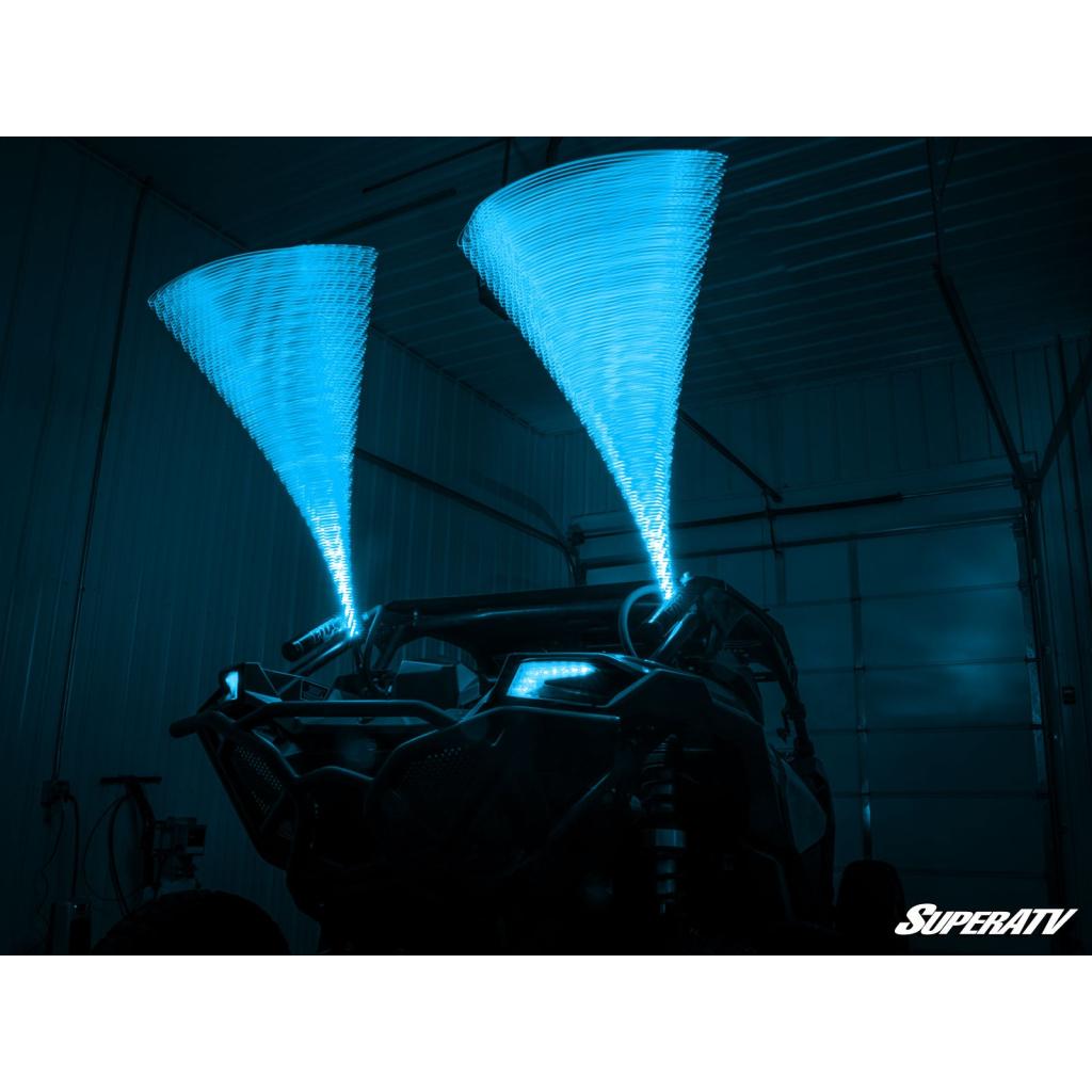 SuperATV RGB LED Whip Lights - MojoMotoSport.com