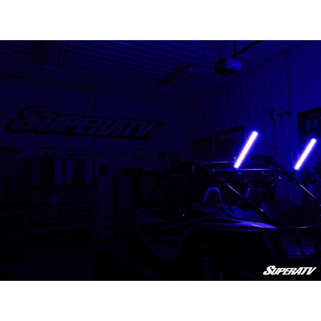 SuperATV RGB LED Whip Lights - MojoMotoSport.com