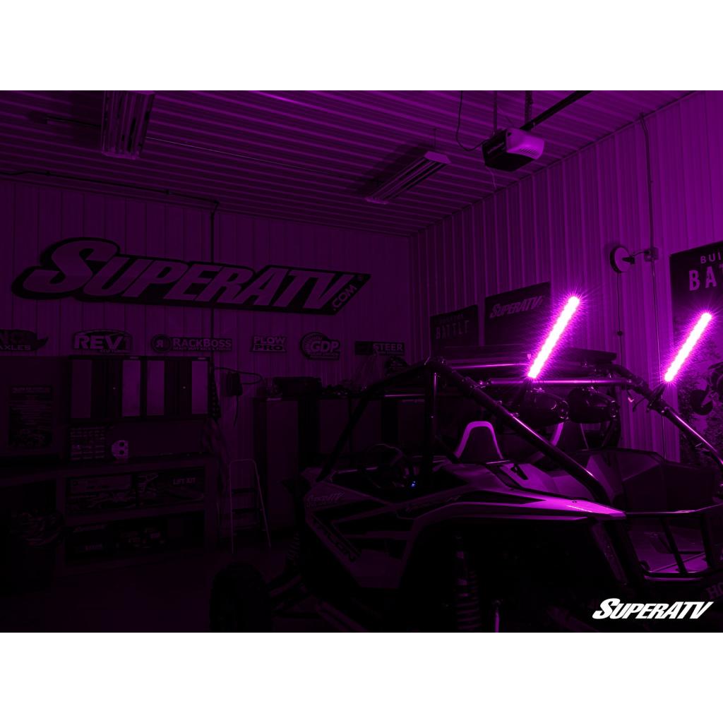 SuperATV RGB LED Whip Lights - MojoMotoSport.com