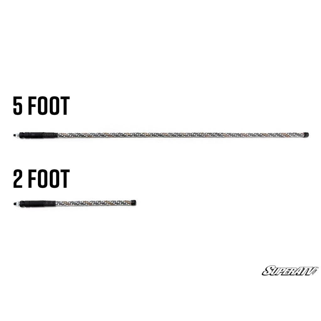 SuperATV RGB LED Whip Lights - MojoMotoSport.com