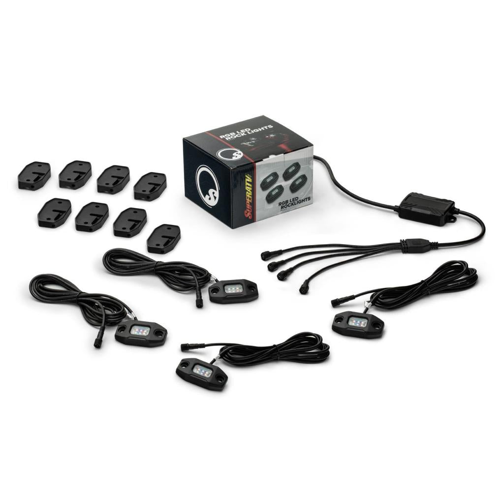 SuperATV RGB Rock Light Kit - MojoMotoSport.com