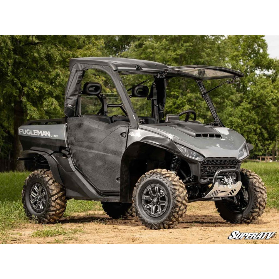 SuperATV Segway Fugleman UT10 Scratch - Resistant Flip Windshield - MojoMotoSport.com