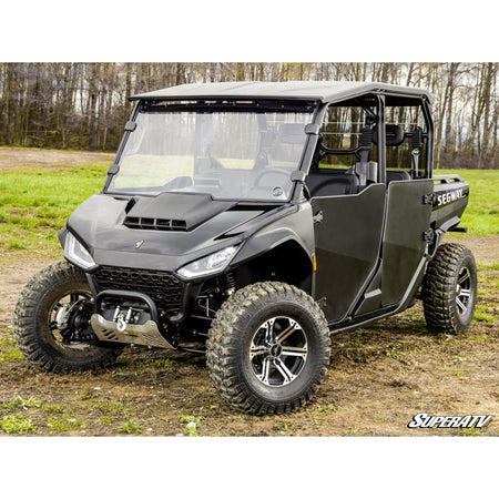 SuperATV Segway Fugleman UT10 Scratch - Resistant Full Windshield - MojoMotoSport.com