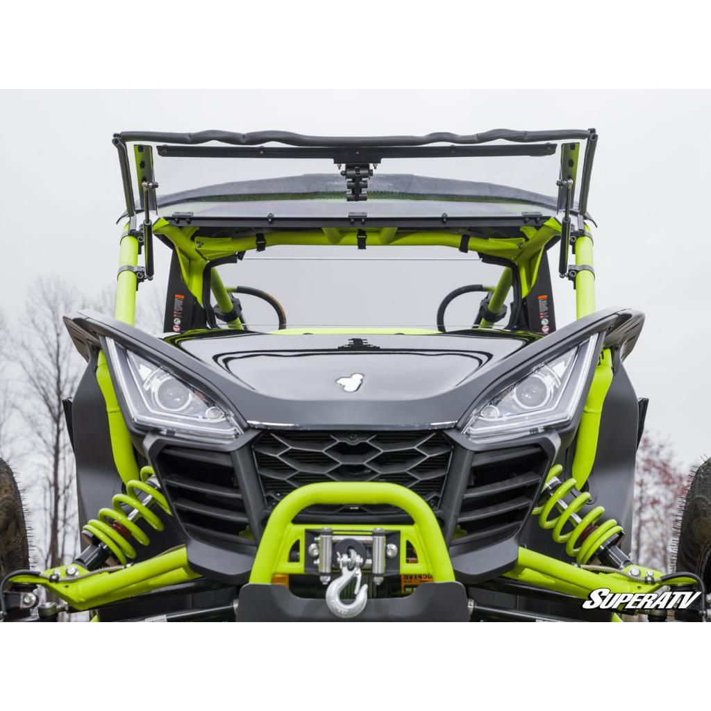 SuperATV Segway Villain Scratch - Resistant Flip Windshield - MojoMotoSport.com