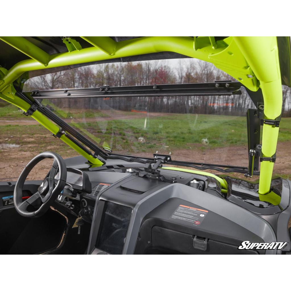 SuperATV Segway Villain Scratch - Resistant Flip Windshield - MojoMotoSport.com