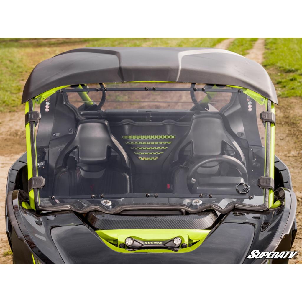 SuperATV Segway Villain Scratch - Resistant Full Windshield - MojoMotoSport.com