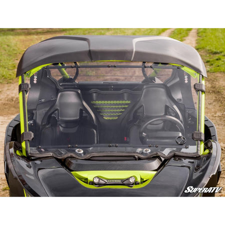 SuperATV Segway Villain Scratch - Resistant Full Windshield - MojoMotoSport.com