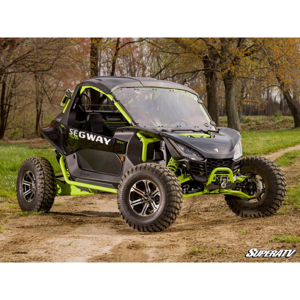 SuperATV Segway Villain Scratch - Resistant Full Windshield - MojoMotoSport.com