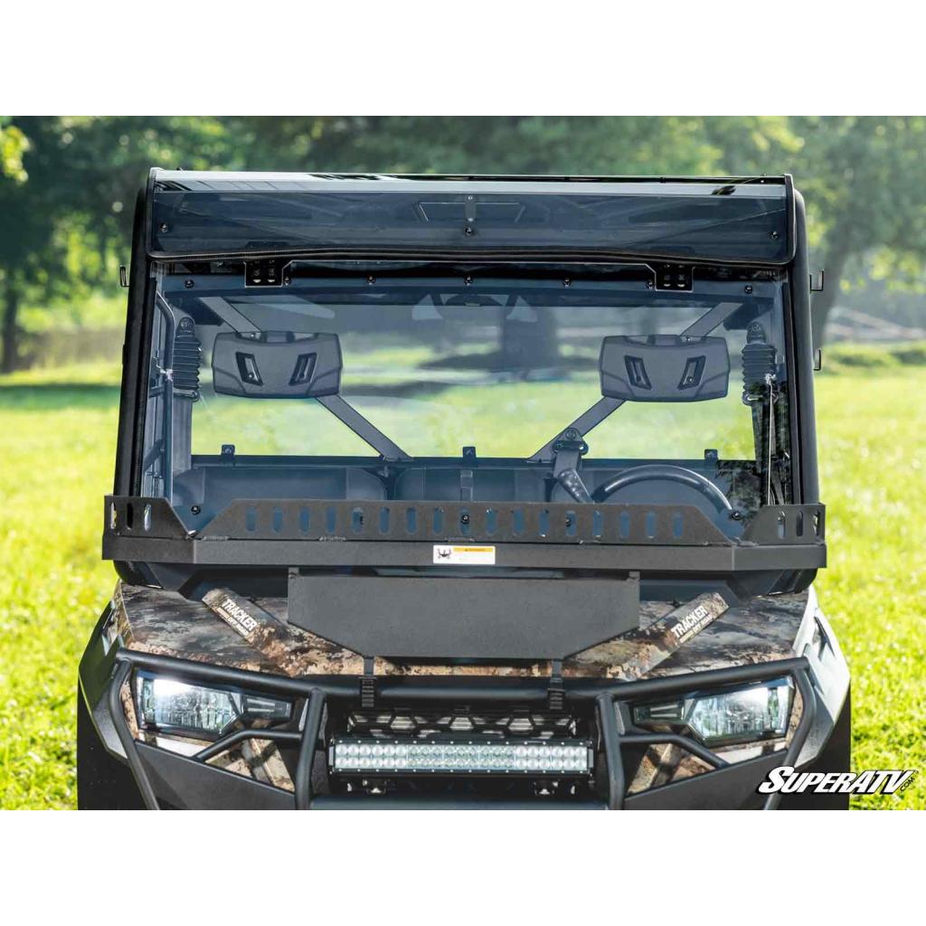 SuperATV Tracker 800SX Scratch - Resistant Flip Windshield - MojoMotoSport.com