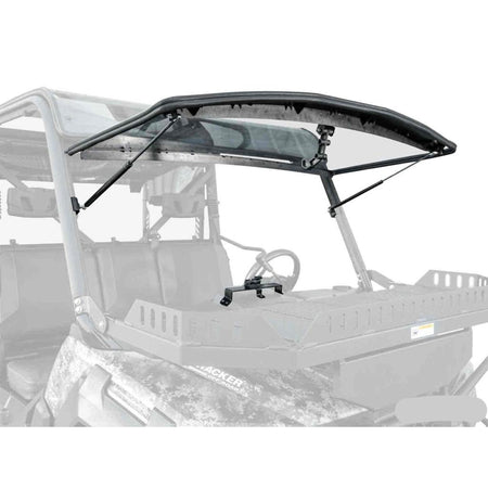 SuperATV Tracker 800SX Scratch - Resistant Flip Windshield - MojoMotoSport.com