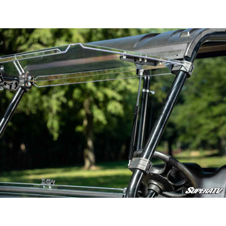 SuperATV Tracker OX400 Scratch - Resistant Flip Windshield - MojoMotoSport.com