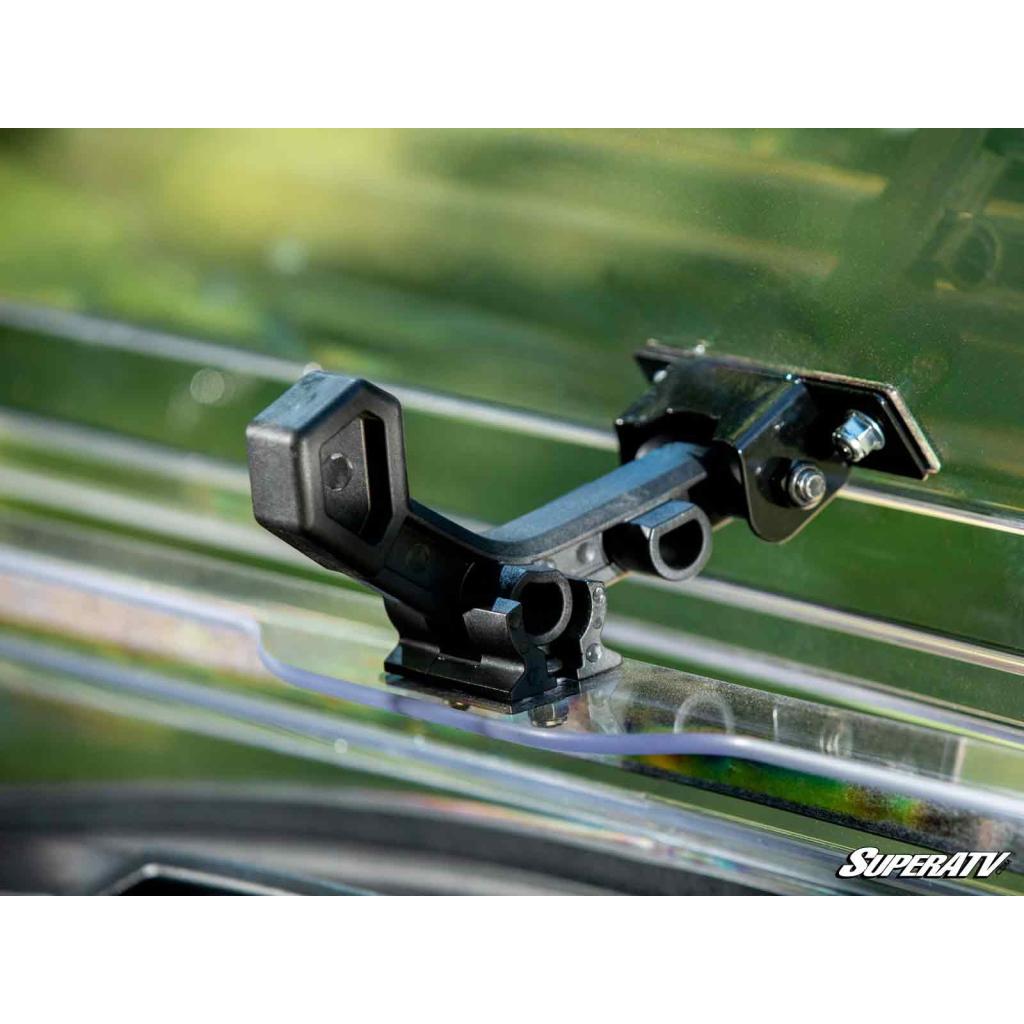 SuperATV Tracker OX400 Scratch - Resistant Flip Windshield - MojoMotoSport.com