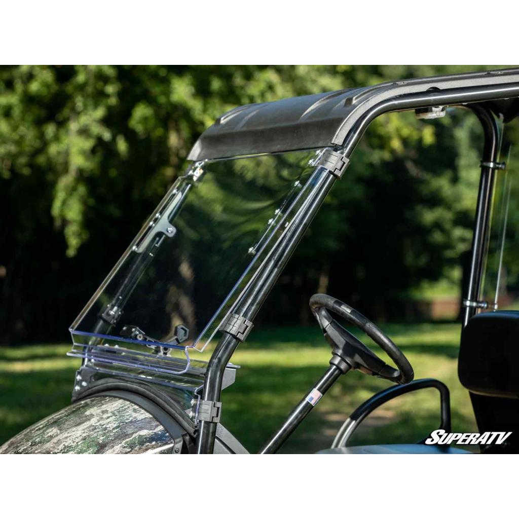 SuperATV Tracker OX400 Scratch - Resistant Flip Windshield - MojoMotoSport.com