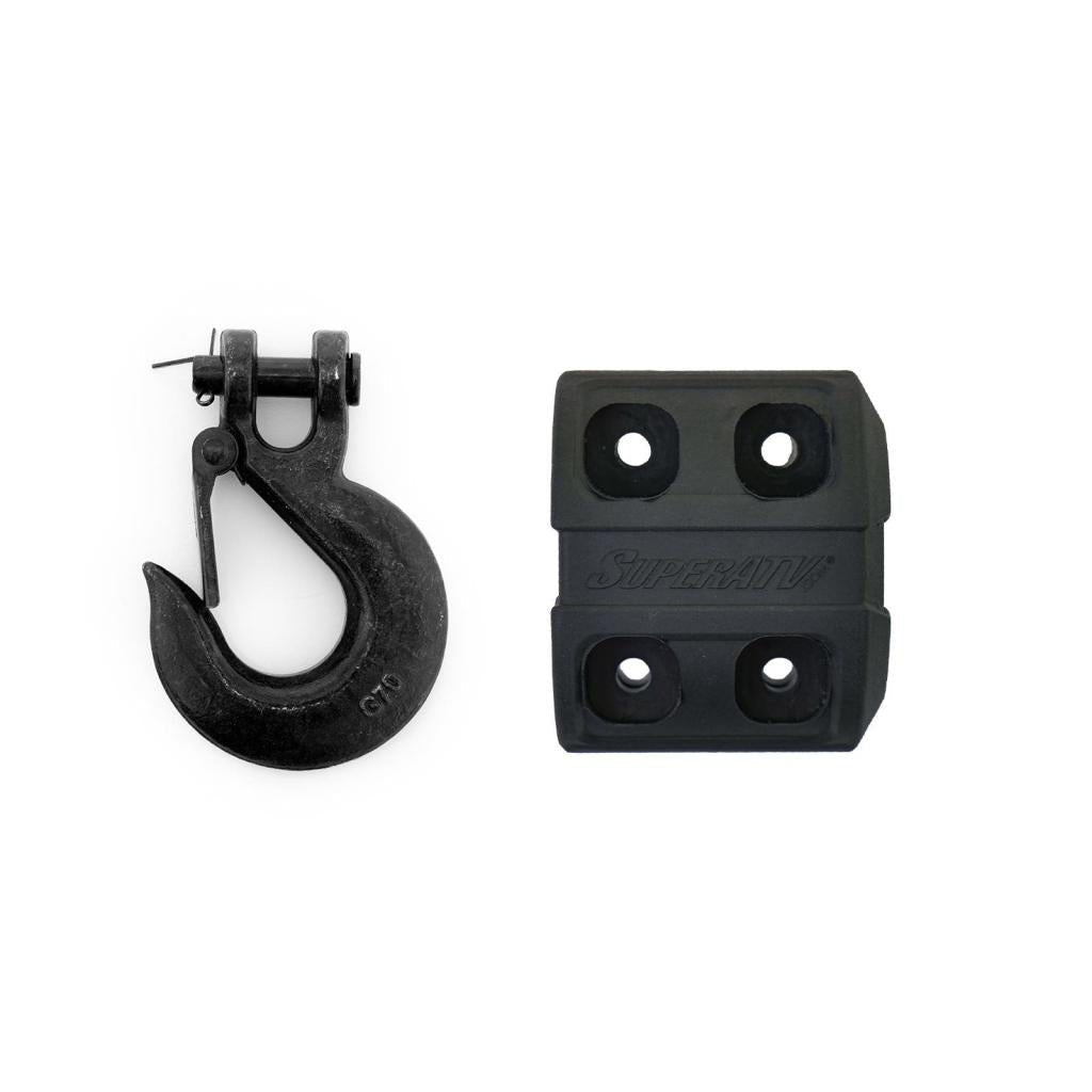 SuperATV Winch Hook and Rubber Stopper - MojoMotoSport.com