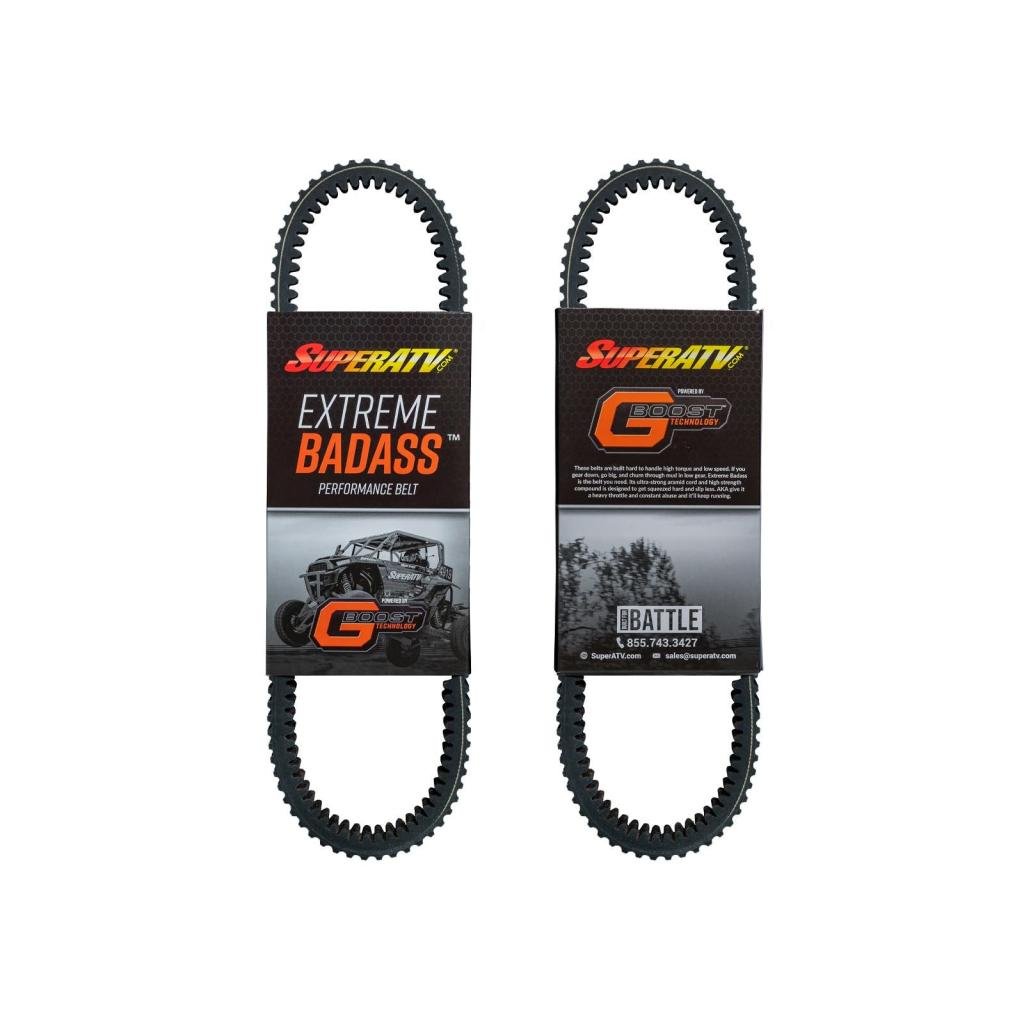 SuperATV Yamaha Rhino Heavy - Duty CVT Drive Belt - MojoMotoSport.com