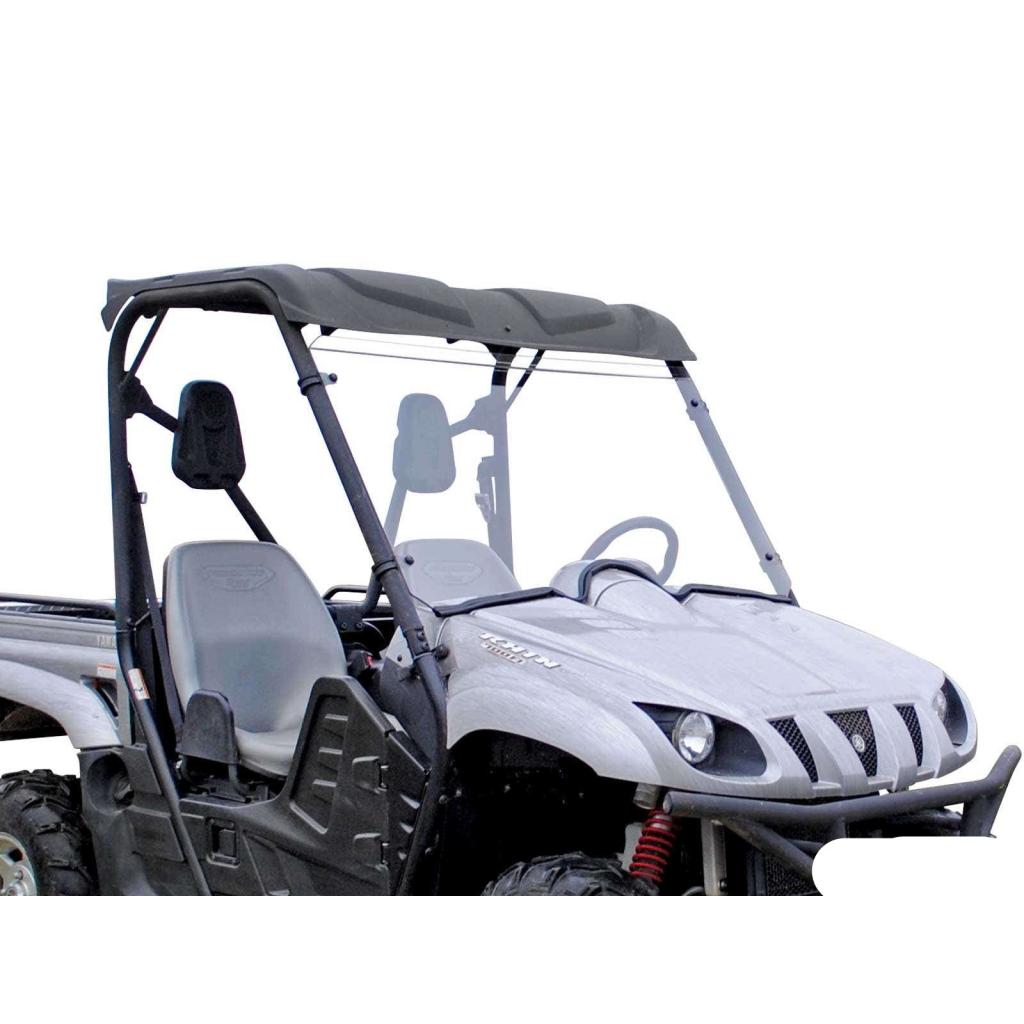 SuperATV Yamaha Rhino Scratch Resistant Full Windshield - MojoMotoSport.com