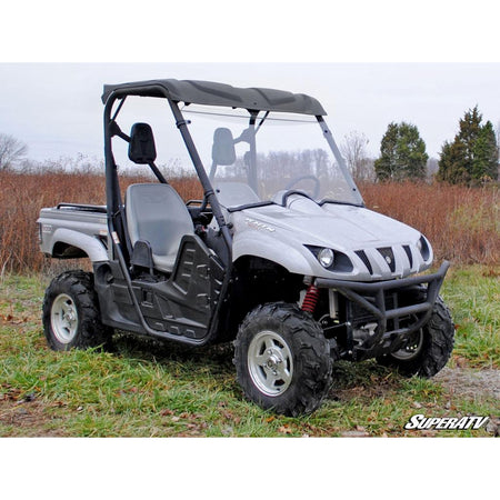 SuperATV Yamaha Rhino Scratch Resistant Full Windshield - MojoMotoSport.com