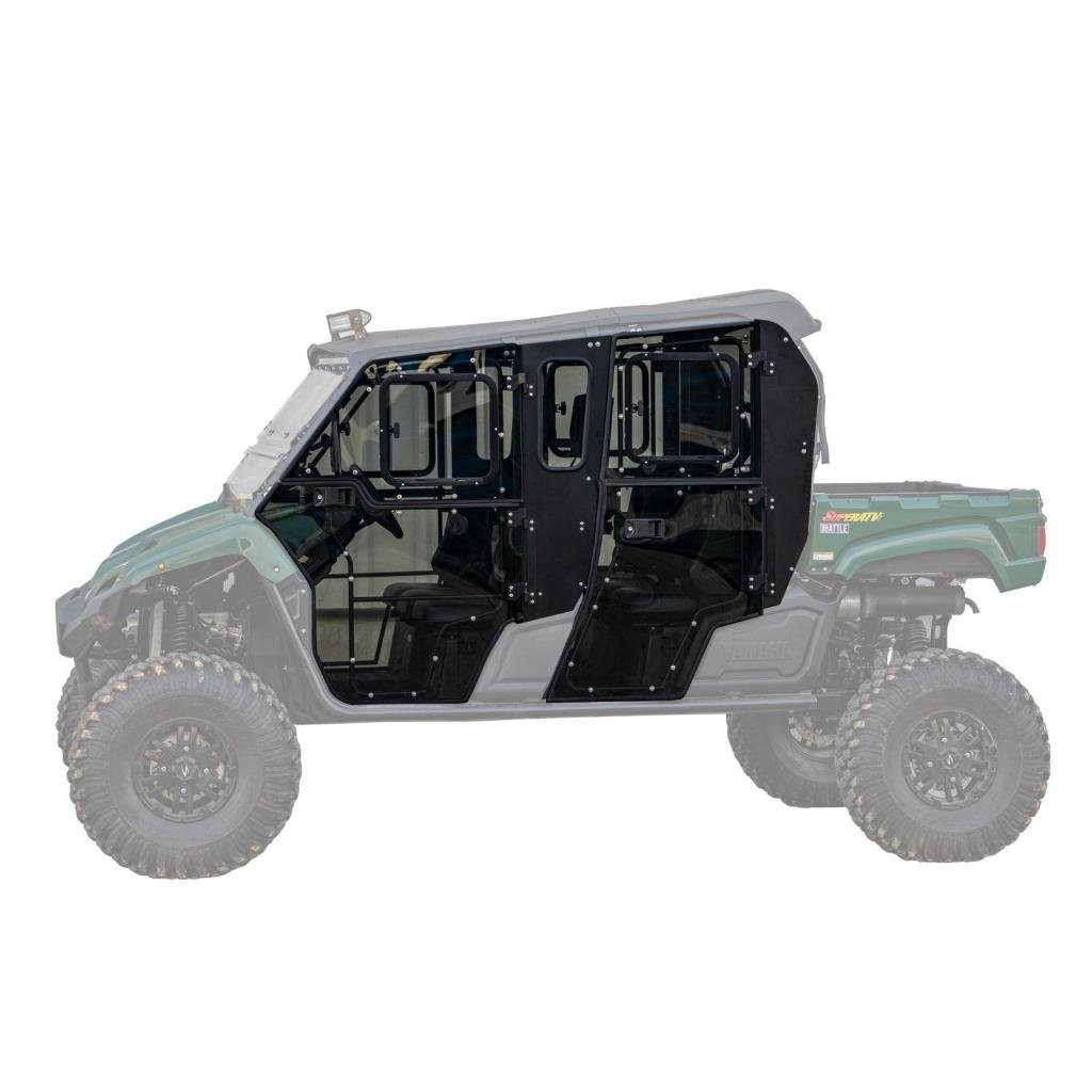 SuperATV Yamaha Viking Convertible Cab Enclosure Doors - MojoMotoSport.com