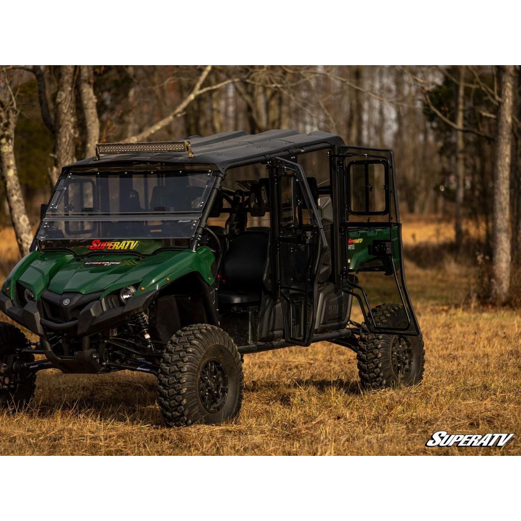 SuperATV Yamaha Viking Convertible Cab Enclosure Doors - MojoMotoSport.com