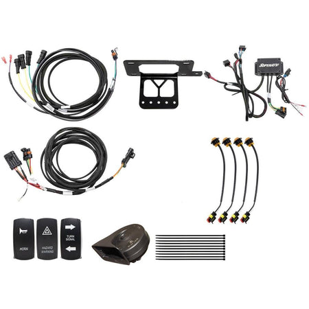 SuperATV Yamaha Viking Deluxe Plug & Play Turn Signal Kit - MojoMotoSport.com
