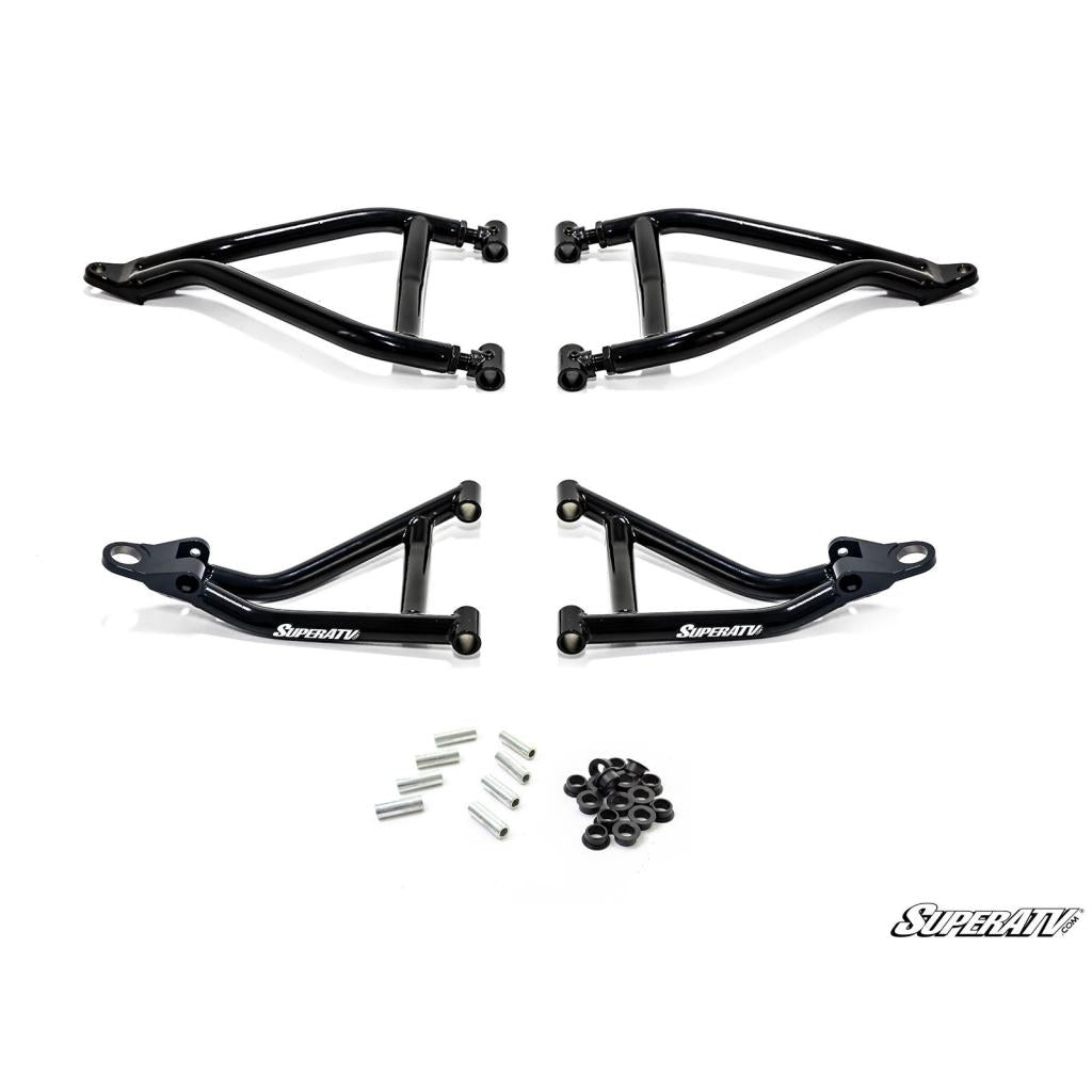 SuperATV Yamaha Viking High Clearance 1.5" Forward Offset A - Arms - MojoMotoSport.com