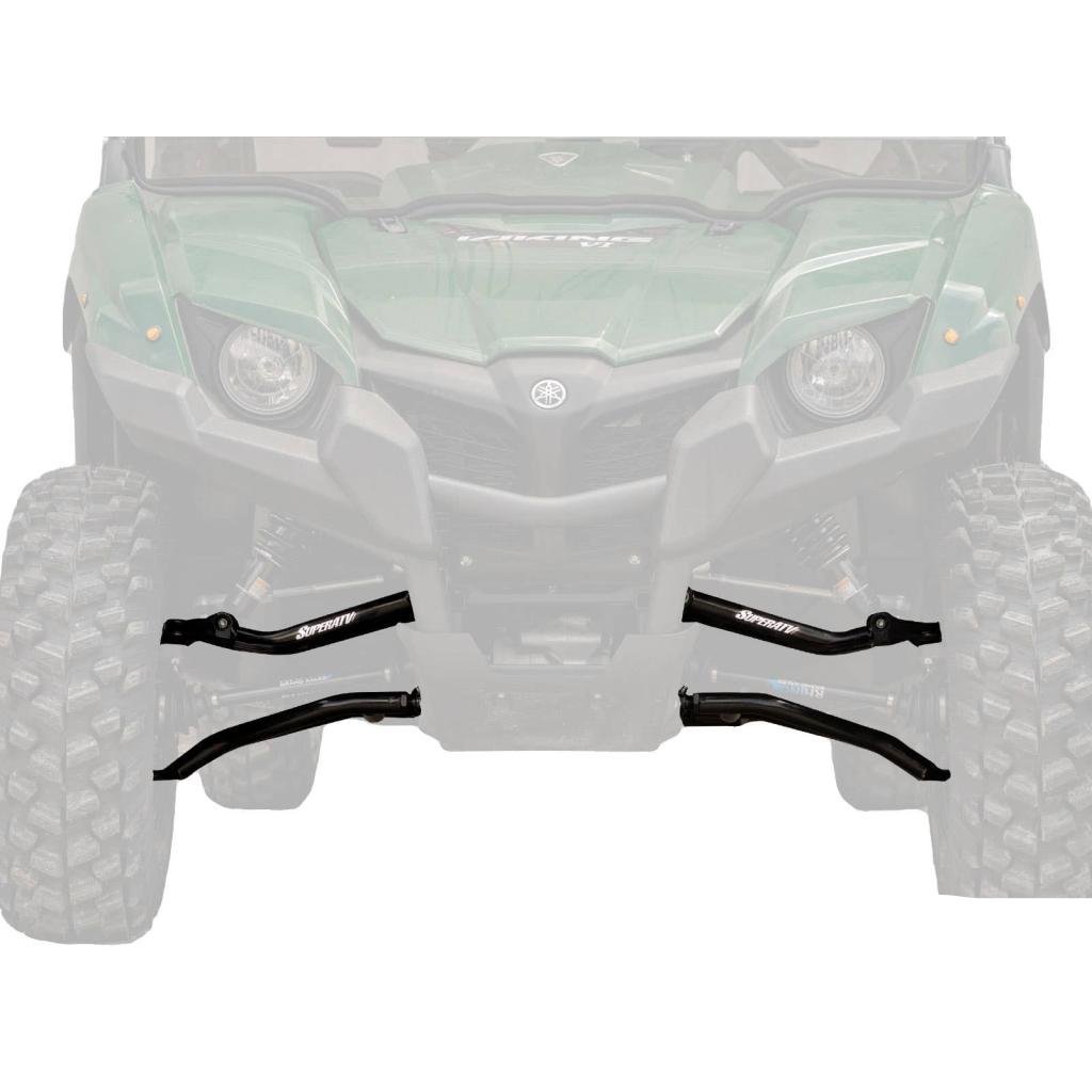 SuperATV Yamaha Viking High Clearance 1.5" Forward Offset A - Arms - MojoMotoSport.com