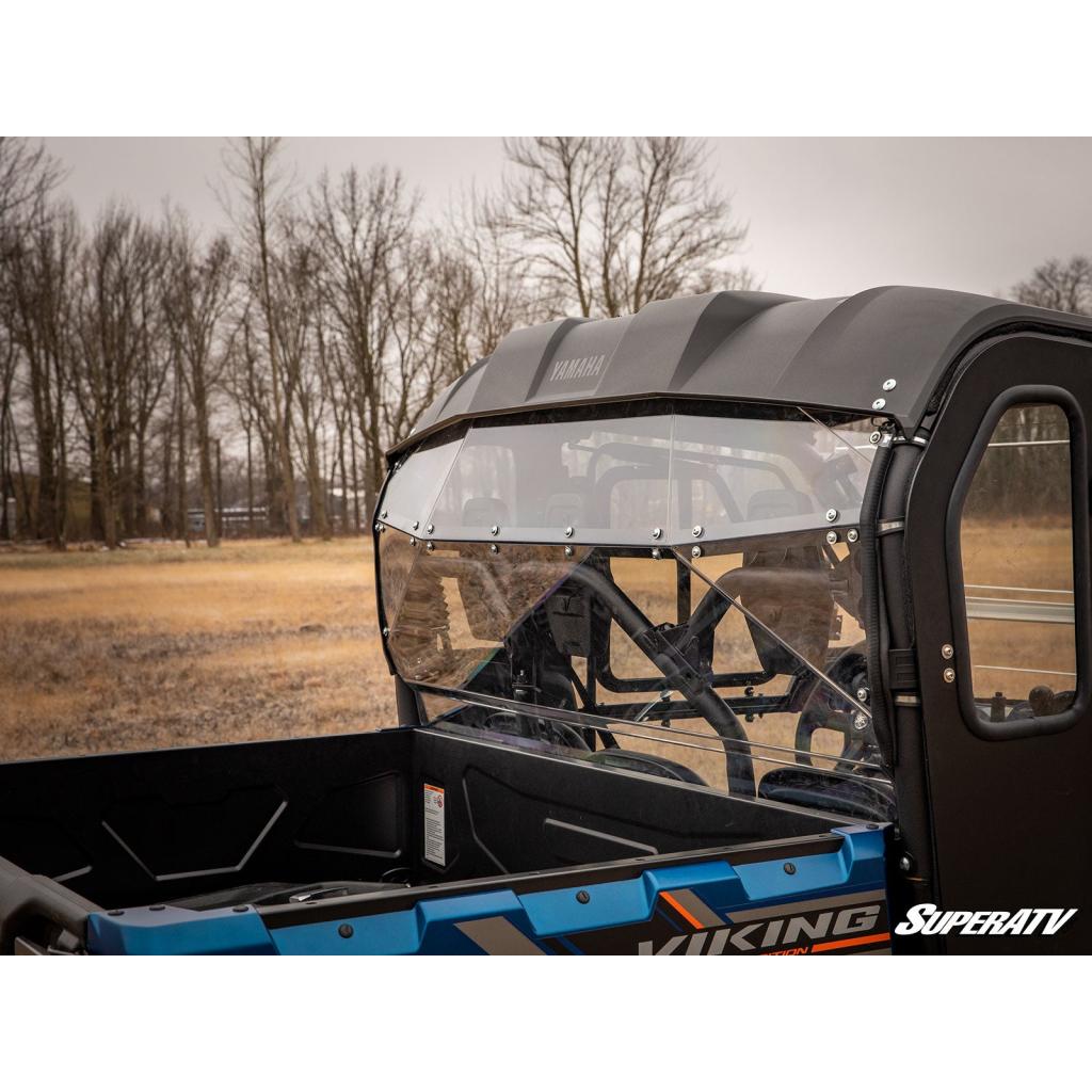 SuperATV Yamaha Viking Rear Windshield - MojoMotoSport.com